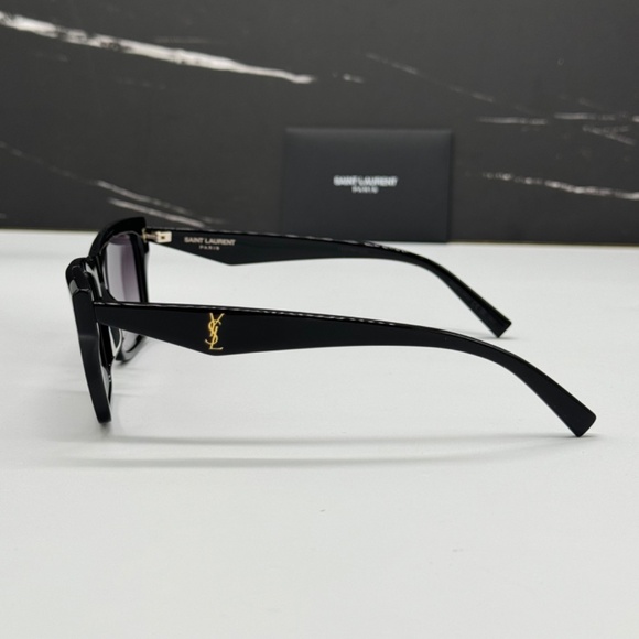 NEW SAINT LAURENT SLM104 001 WOMEN SUNGLASSES SAINT LAURENT SL M104 001 - Picture 9 of 12